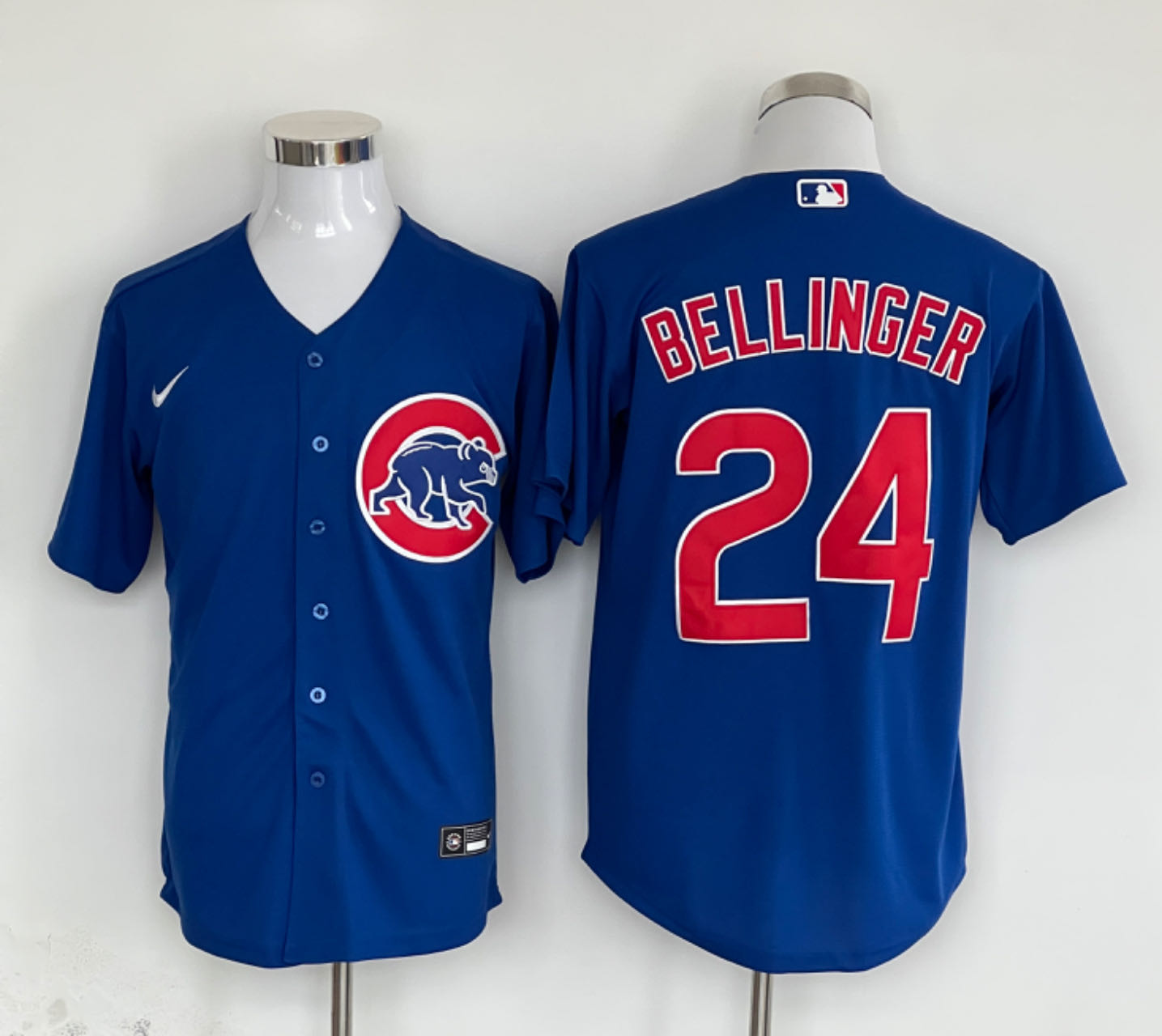 Men's Chicago Cubs Cody Bellinger #24 Royal Jersey